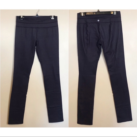 Lululemon Skinny Groove Pant Black Grape - Picture 6 of 15